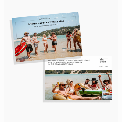 Custom greeting cards for The Cove